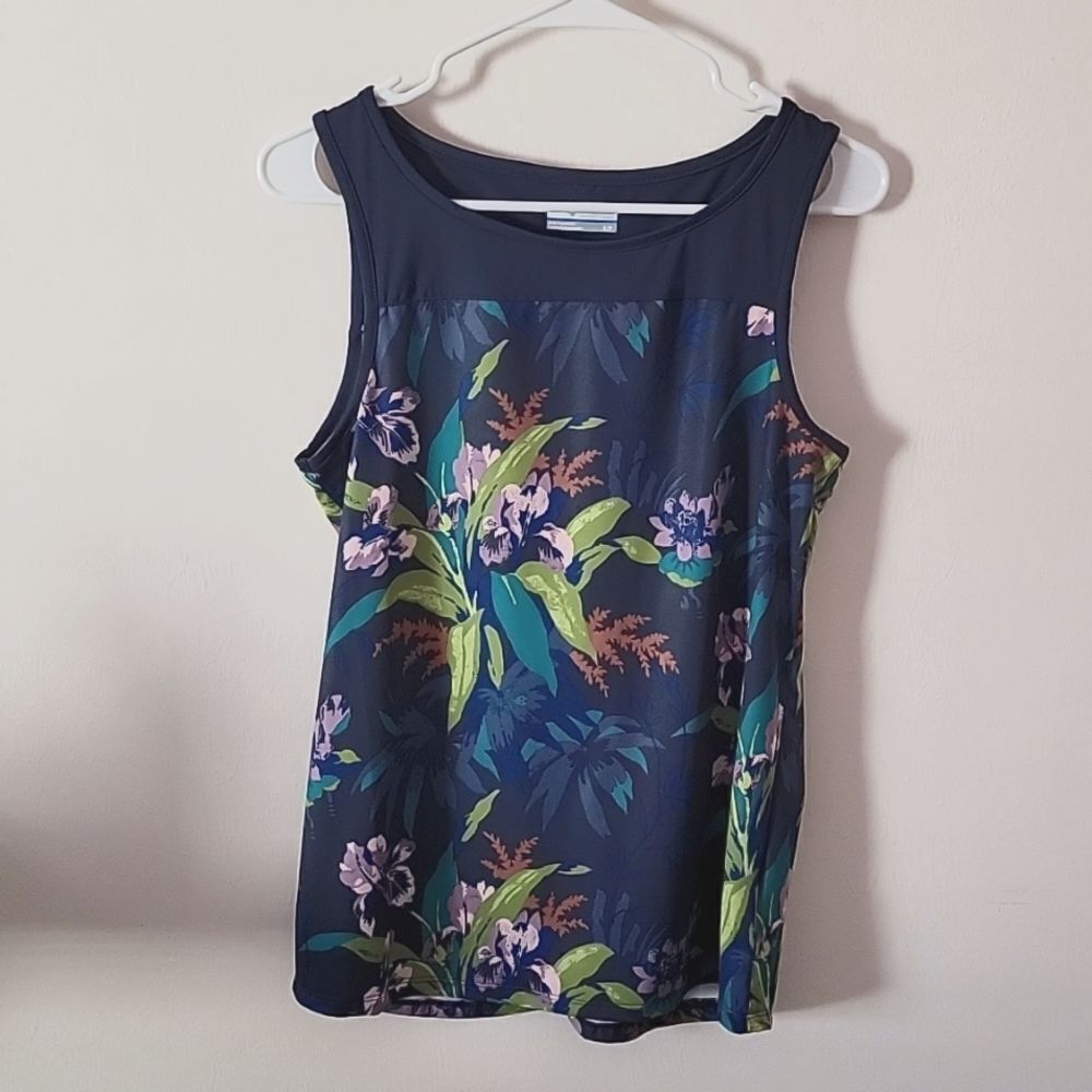 Columbia women's floral tank. Size S/P Activewear